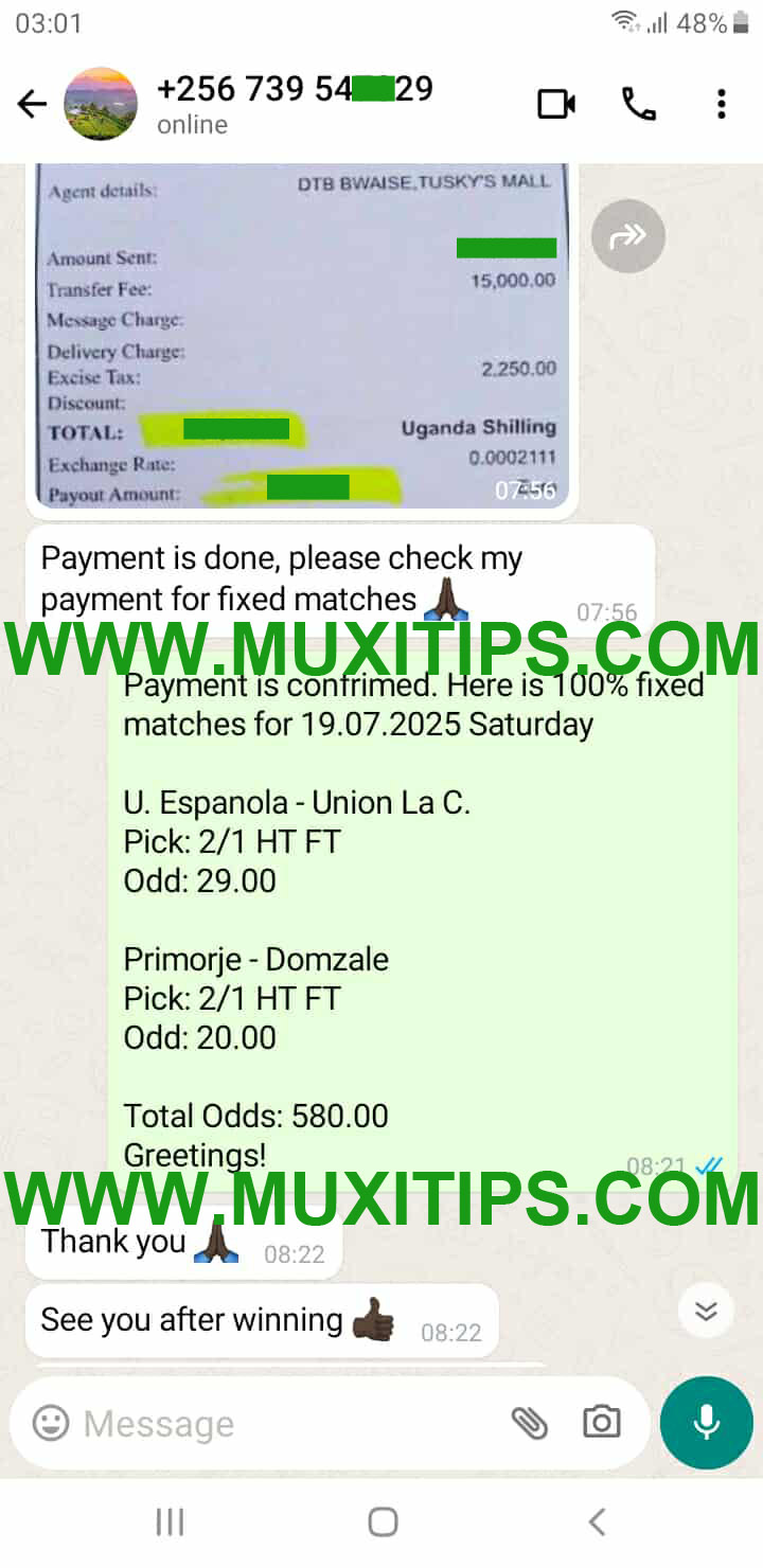 Fixed Matches