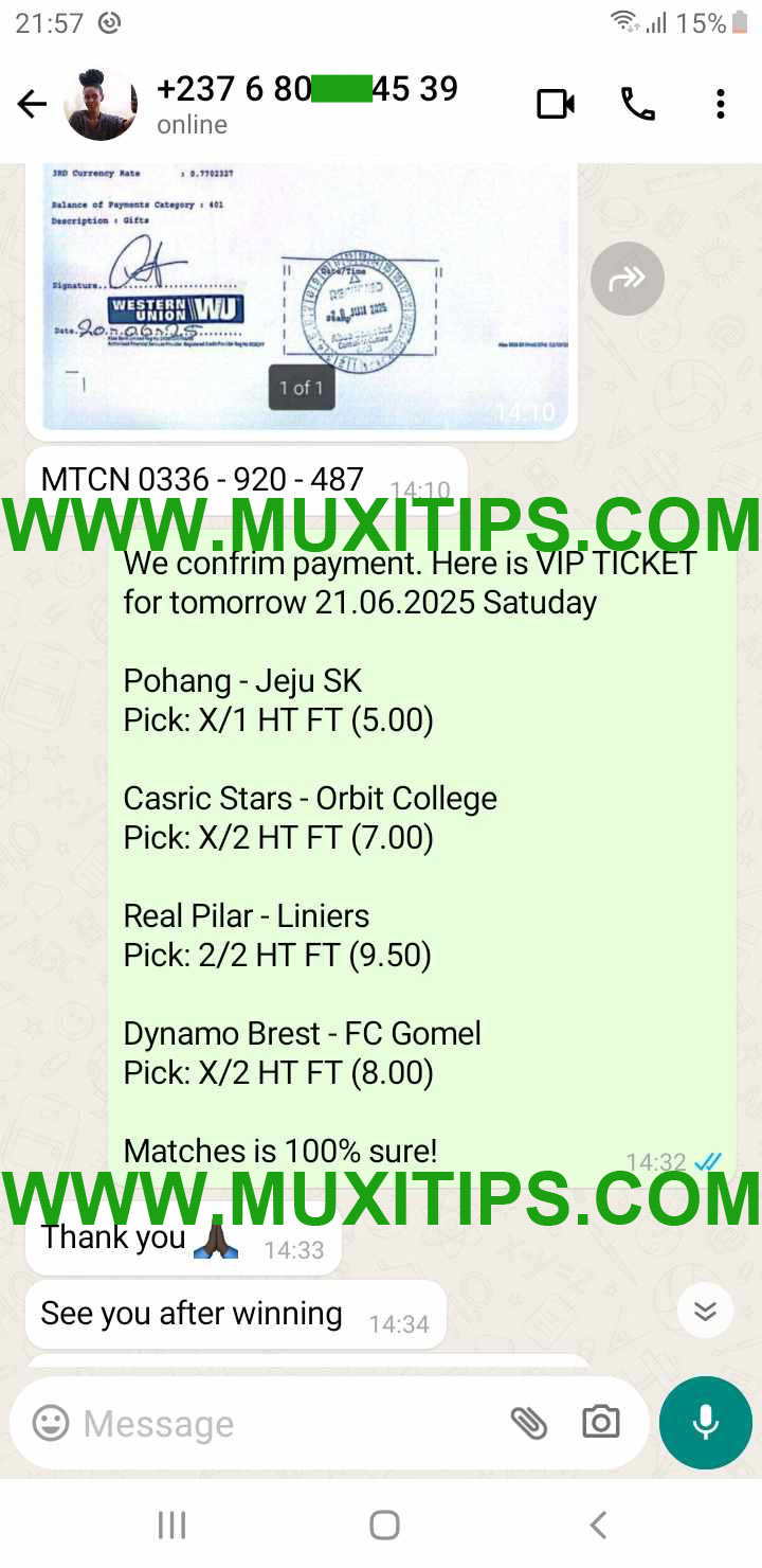 Football Fixed Match