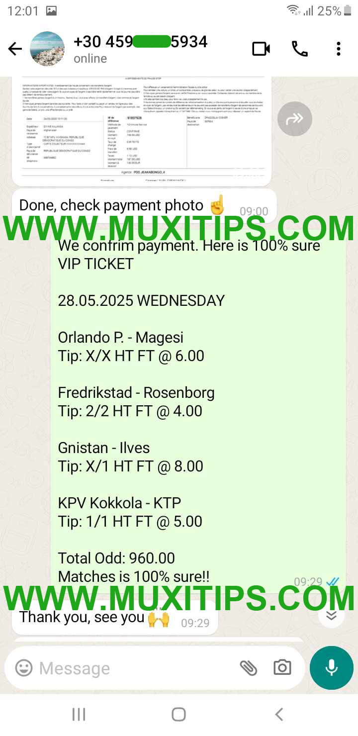 Soccer Fixed Matches
